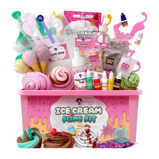 Original Stationery Fluffy Slime Kit