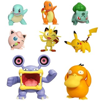 Pokemon Battle Figure 8-Pack