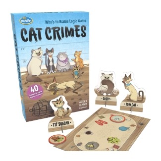 ThinkFun Cat Crimes Brain Game