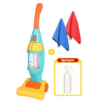 Kid's vacuum cleaning kit