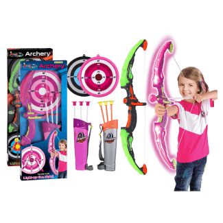 2 Pack Set - Kids Bow and Arrow with Target
