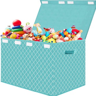 VERONLY Collapsible Kids Toy Box Storage
