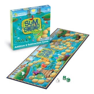 Learning Resources Sum Swamp Addition and Subtraction Game 