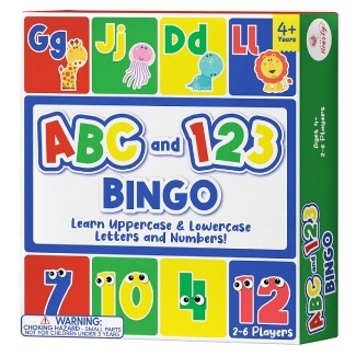 Party Hearty Alphabet and Number Board Game
