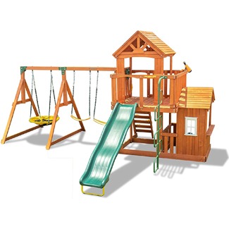 Sportspower Sherwood Wood Swing Set