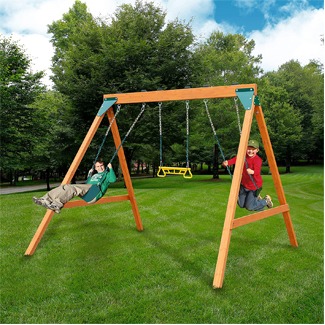 Swing-N-Slide PB 8360 Ranger Wooden Swing Set