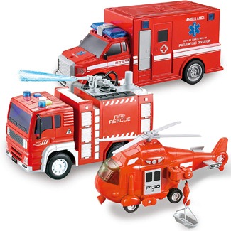 Joyin 3-in-1 Fire Truck Toys
