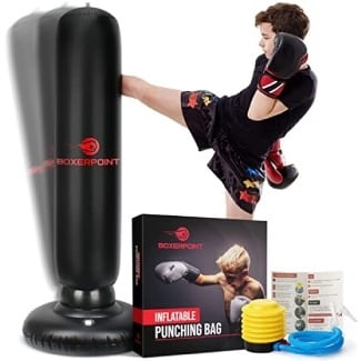 BOXERPOINT Inflatable Punching Bag for Kids
