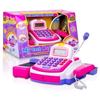 CifToys Cashier Toy Cash Register Playset