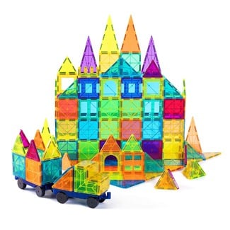 Cossy Kids 120 pc Magnetic Tiles Set