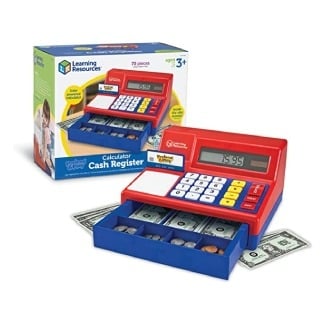 Learning Resources Pretend & Play Calculator Cash Register