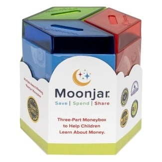 Moonjar Classic Educational Tin Toy Bank