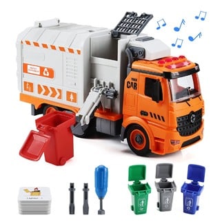 Friction Powered Waste Management Truck Toy