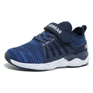 HOBIBEAR Kids Breathable Knit Running Shoes
