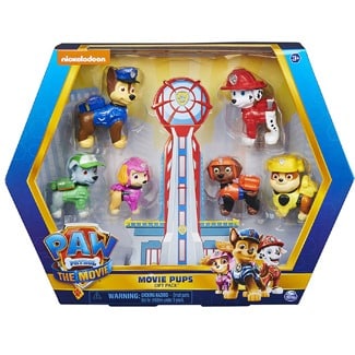 PAW Patrol, Movie Pups Gift Pack with 6 Collectible Toy Figures
