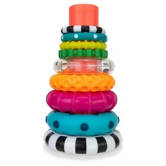 Sassy Stacks of Circles Stacking Ring STEM Learning Toy