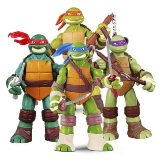 Teenage Mutant Ninja Turtles Toy Action Figures Set