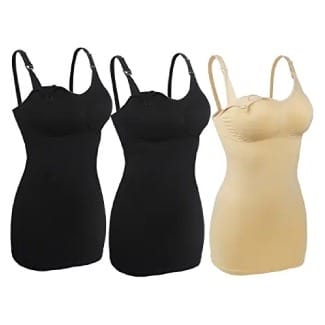 iloveSIA 3PACK Nursing Tank Tops