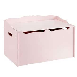 Amazon Basics Kids Wooden Toy Box