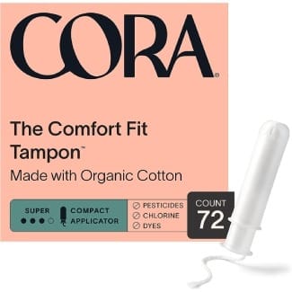 Cora Organic Applicator Tampons