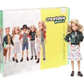 Creatable World Deluxe Character Kit Customizable Doll — $