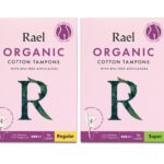 Rael Organic Cotton Unscented Tampons