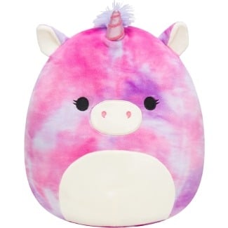 Squishmallows 14-Inch Purple and Pink Tie Dye Unicorn — $