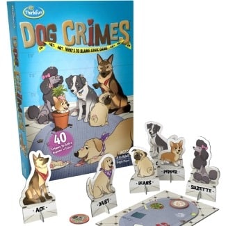 ThinkFun Dog Crimes Logic Game and Brainteaser — $