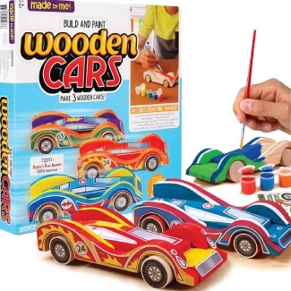 DIY Build & Paint Your Own Wooden Cars