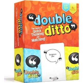 Double Ditto - A Hilarious Family Party Word Board Game — $