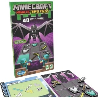 ThinkFun Minecraft Magnetic Travel Puzzle Logic Game — $